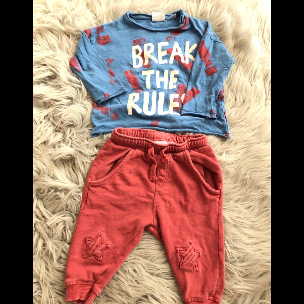 Zara two piece outfit